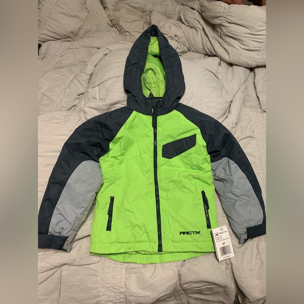 Arctix Kids Green and Gray Jacket